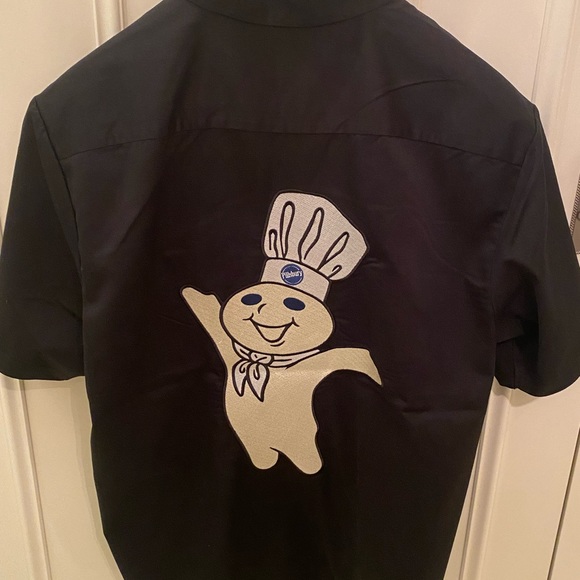 Supreme Doughboy S/S Work Shirt Black - Picture 4 of 15